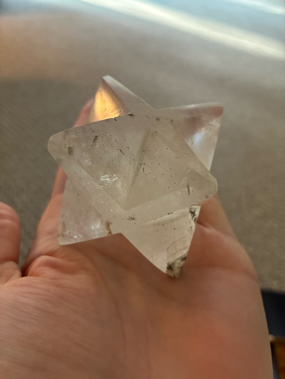 🔮 4 Piece Crystal Gift Box - Merkaba, Golden Healer, Sardonyx, Black Opal 🎁 - Picture 6 of 13